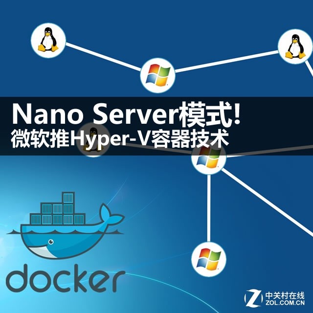 Nano Server模式!微软推Hyper-V容器技术 